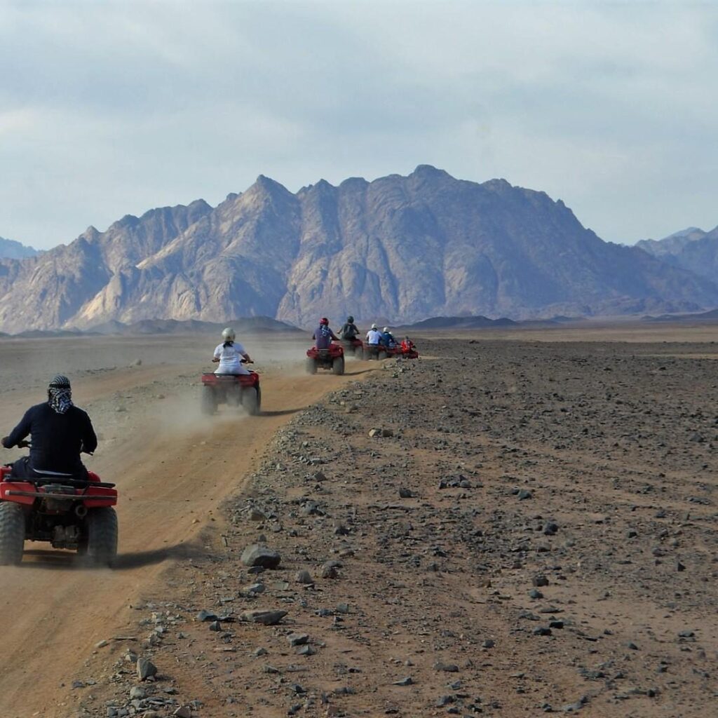 Hurghada desert safari quad bike