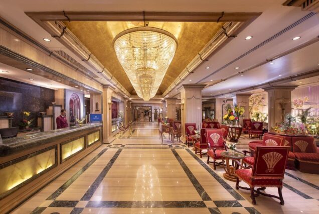 Sonesta St George Hotel Luxor lobby interior luxury