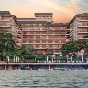 Steigenberger Nile Palace Luxor exterior Nile river view hotel