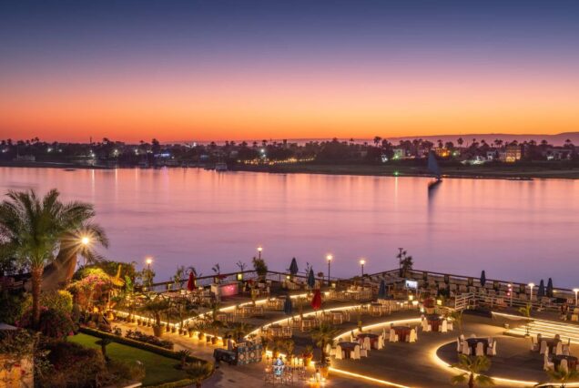 Sonesta St George Hotel Luxor exterior Nile river view