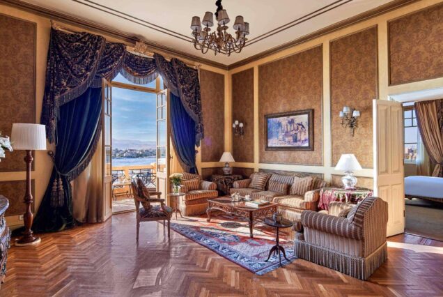 Winter Palace Luxor hotel room interior luxury classic design