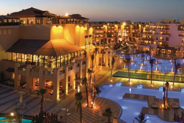 Steigenberger Aqua Magic Hurghada exterior view luxury 5 star resort