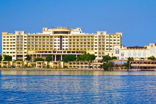 Tolip Aswan Hotel exterior view overlooking the Nile in Aswan