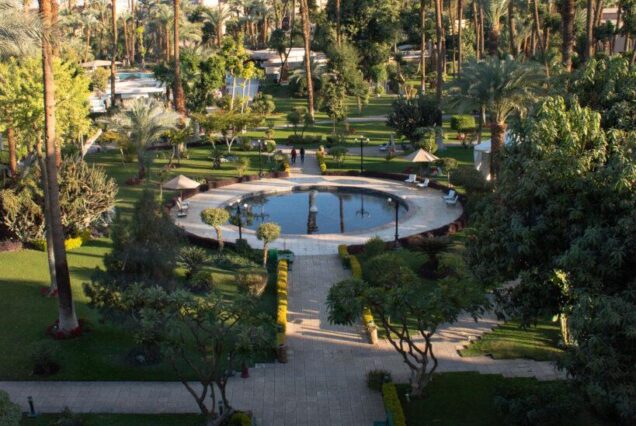Sofitel Winter Palace Luxor exterior historic palace Nile view