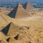 Great Pyramids of Giza Cairo Egypt