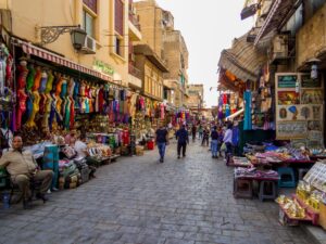 Khan El Khalili Bazaar Cairo Egypt